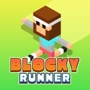 Blocky Runner background