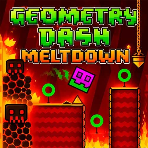 Geometry Dash Meltdown background